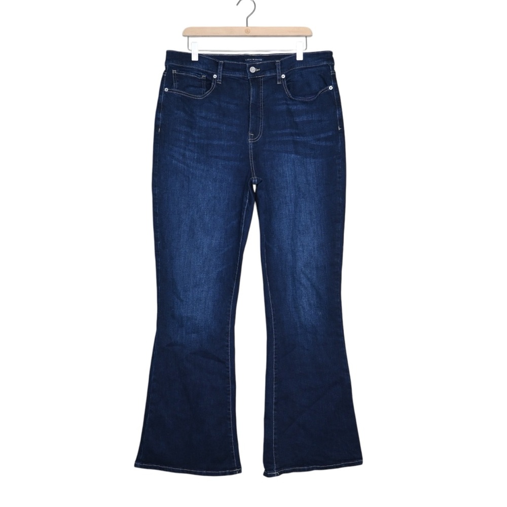 Lucky Brand Womens 16/33 Stevie High Rise Flare Jeans